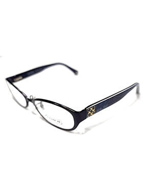 Coach HC5029 Ashby 9108 Satin Blue Metal Rectangle Eyeglasses 51-16 135 New